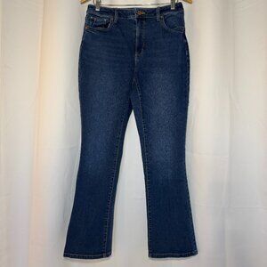 Sonoma Goods for Life High Rise Curvy Bootcut Jeans Womens 10 Medium Wash Denim